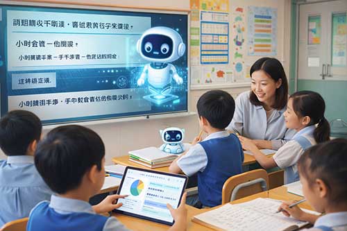 小學 AI 教學場景